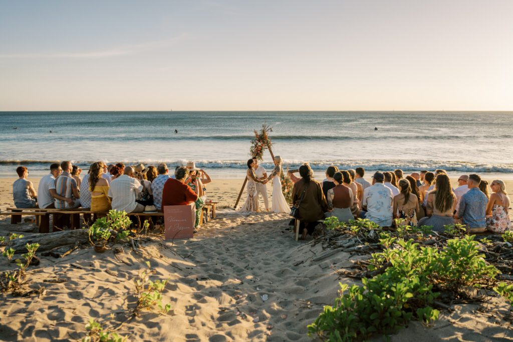 Playa Grande Sunset Wedding