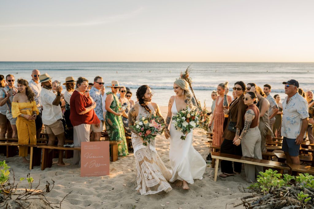 Playa Grande Sunset Wedding